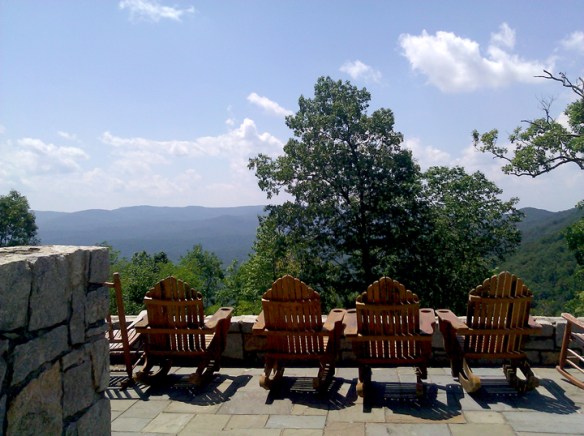 view from lodge 2