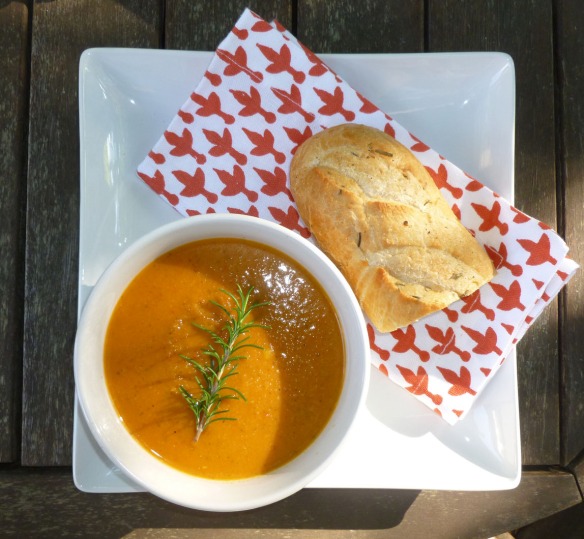 There's just something about a bowl of soup and some good bread that says 