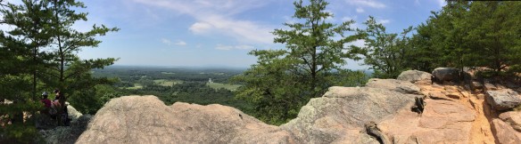 Panoramic view from the Indian Seats, Sawnee Mountain.